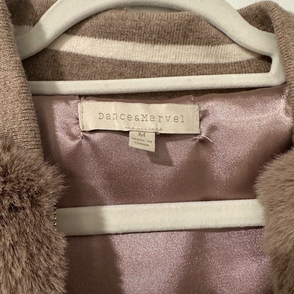 Dance & Marvel Faux Fur Bomber - Picture 2 of 2